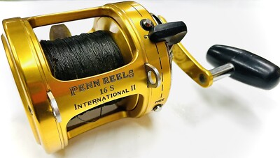 PENN INTERNATIONAL II 16S LEVER DRAG BIG GAME TROLLING SEA