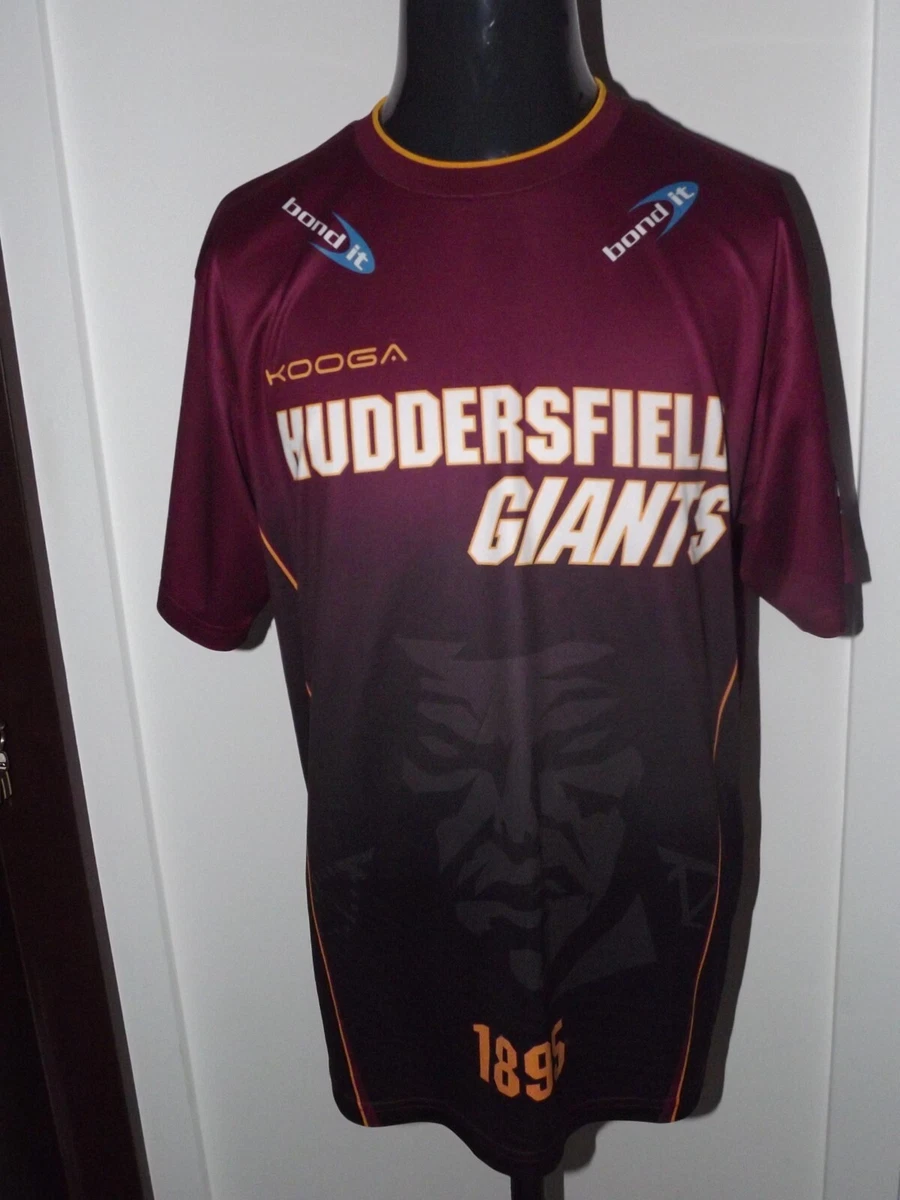 Maillot Vintage Rugby Kooga – Huddersfield Giants – Blanc – Homme Taille M
