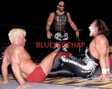 RIC FLAIR-RANDY SAVAGE & STING WRESTLER 8 X 10 WRESTLER PHOTO WWF WCW NWA