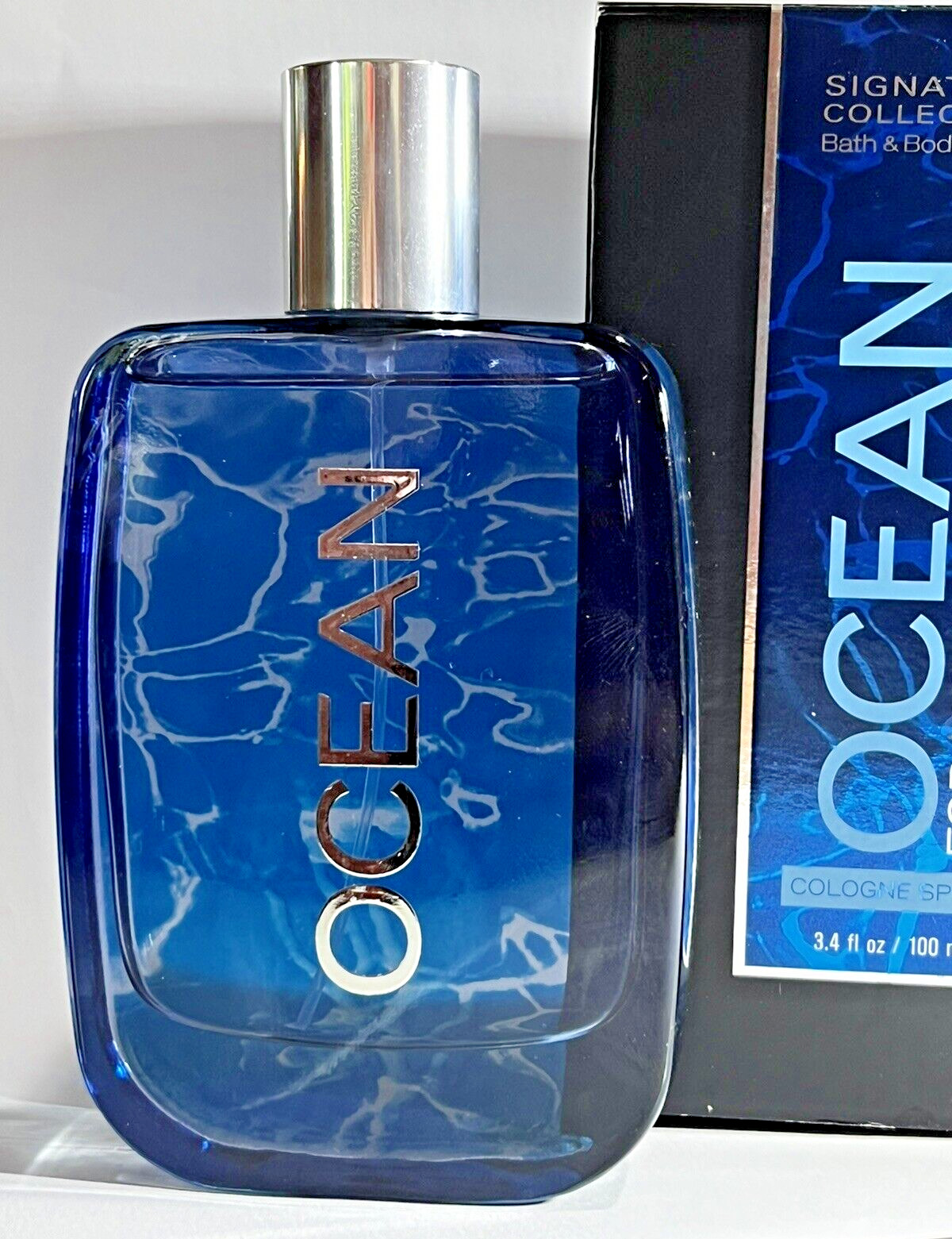 Bath & Body Works Signature Collection OCEAN For Men Cologne Spray 3.4 oz