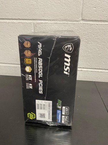 Nowy i zapieczętowany! Zasilacz MSI MAG A850GL PCIE5 850W - stalówka - Zdjęcie 2 z 4