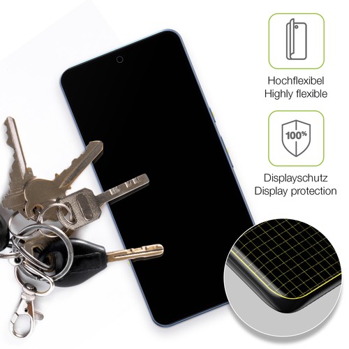 2x Full Cover Schutzfolie matt für Google Pixel 8 Pro Panzerfolie Anti-Shock - Zdjęcie 3 z 7