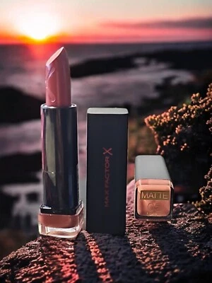 Max Factor Colour Elixir Lipstick Lippenstift Matte 05 Nude Beige Rose Gitter