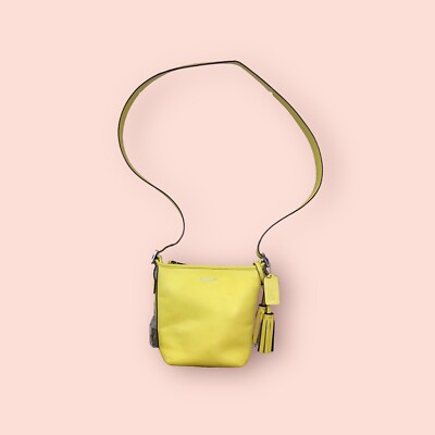 バッグ Coach Legacy Yellow whiskey Pocket Bag Coach Legacy Yellow Whiskey Pocket Bag | eBay