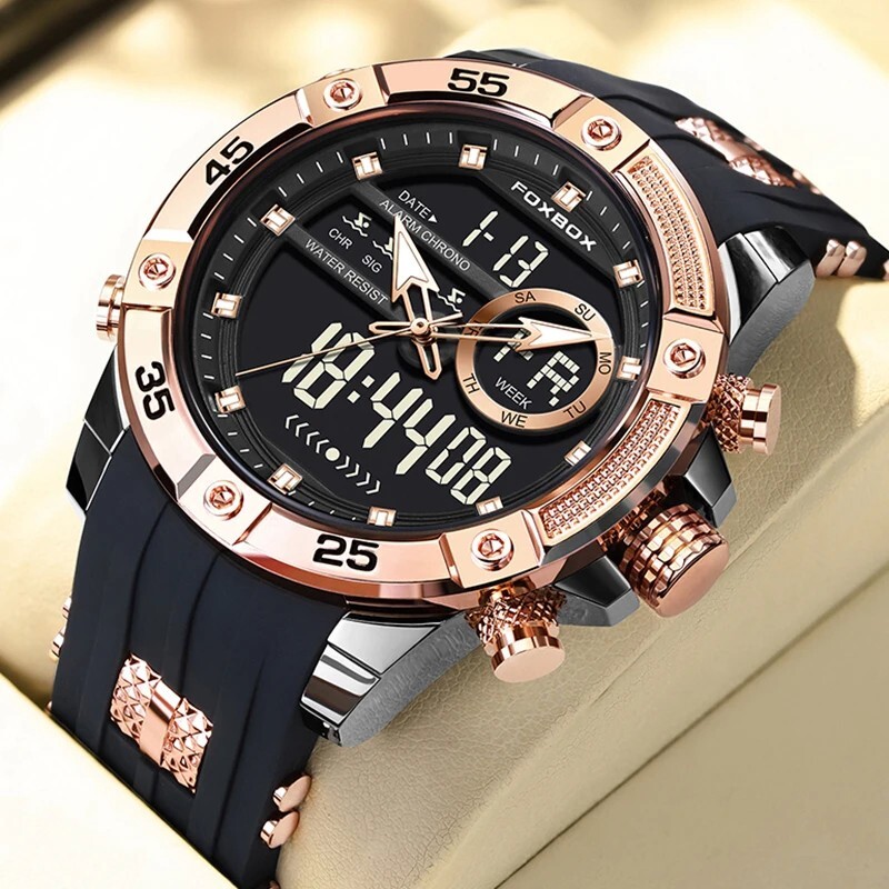 New Original Luxury Men Watch Military Analog Digital Watches For Men  Fashion Sp