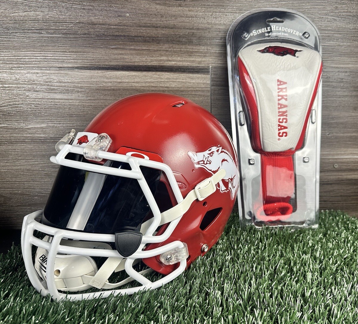 ARKANSAS RAZORBACKS Riddell Speed Full Size Football Helmet Adult