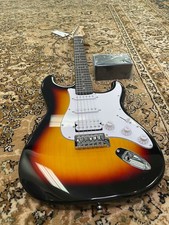 Donner Dst-100s 39" Full Size Electric Guitar With Amp With New Strings (reed Ds