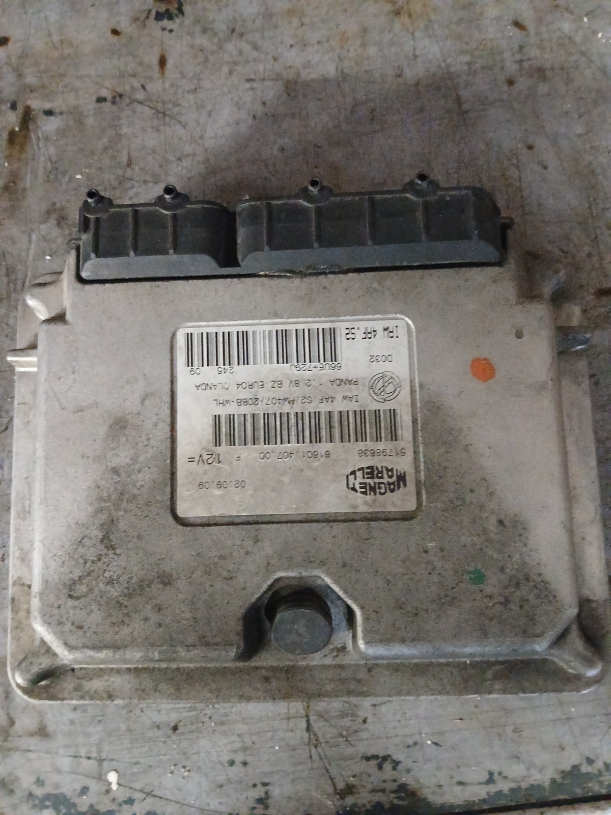 CentralinaMotore ECU Magneti Marelli IAW 4AF.S2 HW407 51798638 Fiat Panda 1.2 8V