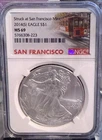 2014-S - SILVER AMERICAN EAGLE - $1 - STRUCK AT SAN FRANCISCO - NGC MS69 - Proof
