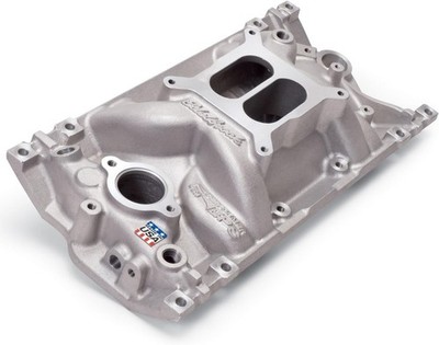 Chevrolet Vortec Ansaugspinne Edelbrock 2716 Small Block 350 V8 Non EGR Vergaser