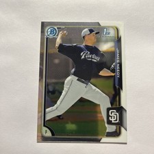 2015 Bowman Chrome Baseball James Needy San Diego Padres 1st Bowman #BCP60