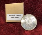 1883-P  Morgan SILVER Dollar ~  My #398