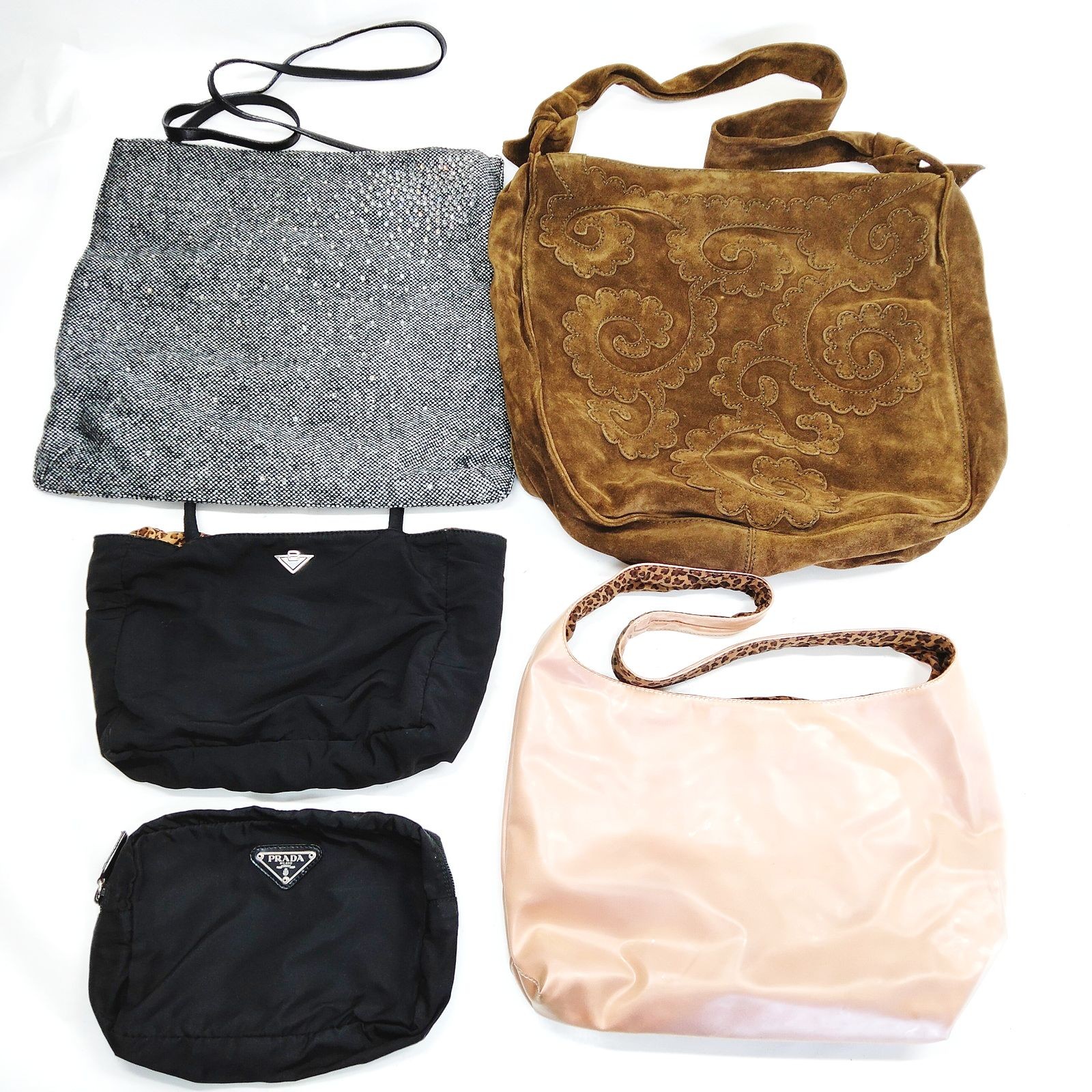 Prada Bottega Veneta Hand Bag Shoulder Bag and others 5 set Black 2506909