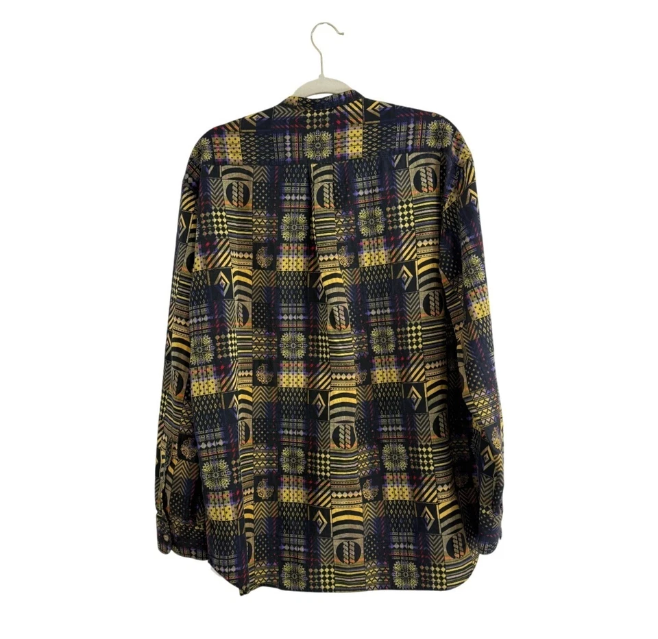 Pronto Uomo Firenze Button-Up Shirt Cotton Boho Italian Mens Size 52 / US L - Image 2 of 4