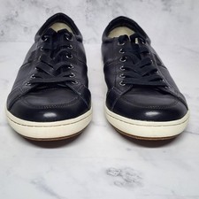 T  s  Onward Women  s Casual Comfort Black Leather Sneakers ONW-13974 US 11 EUC 