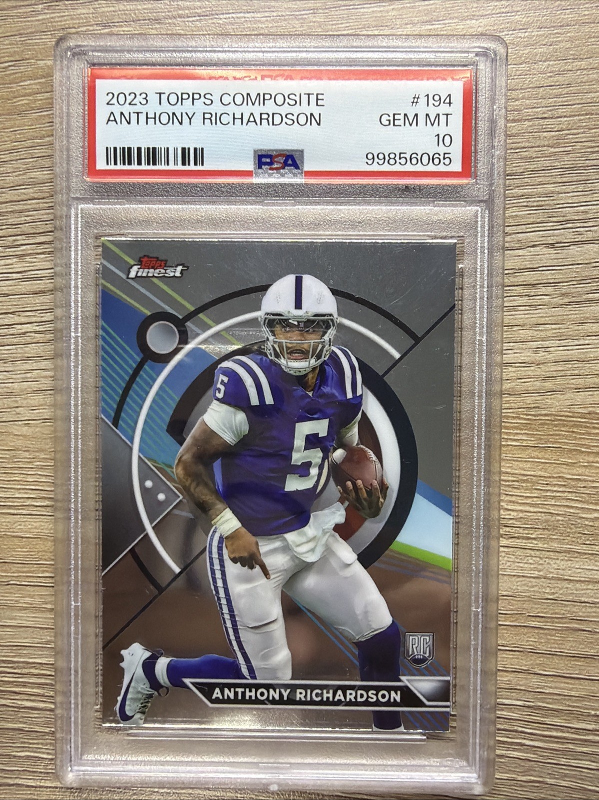 Anthony Richardson Topps Composite #194 Base