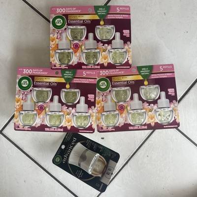 Air Wick Essential Oil White Flowers & Melon Summer Delights 5 Refills