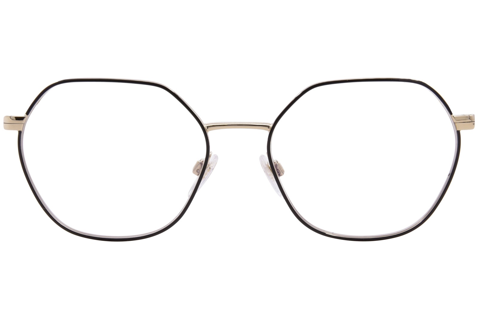 Burberry BE1350 1326 Eyeglasses Frame Women's Black Full Rim Round Shape 54mm thumbnail 2