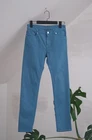 Loro Piana Luxury Women's Blue Cotton Denim Jeans Size 42 Slim Made in Italy