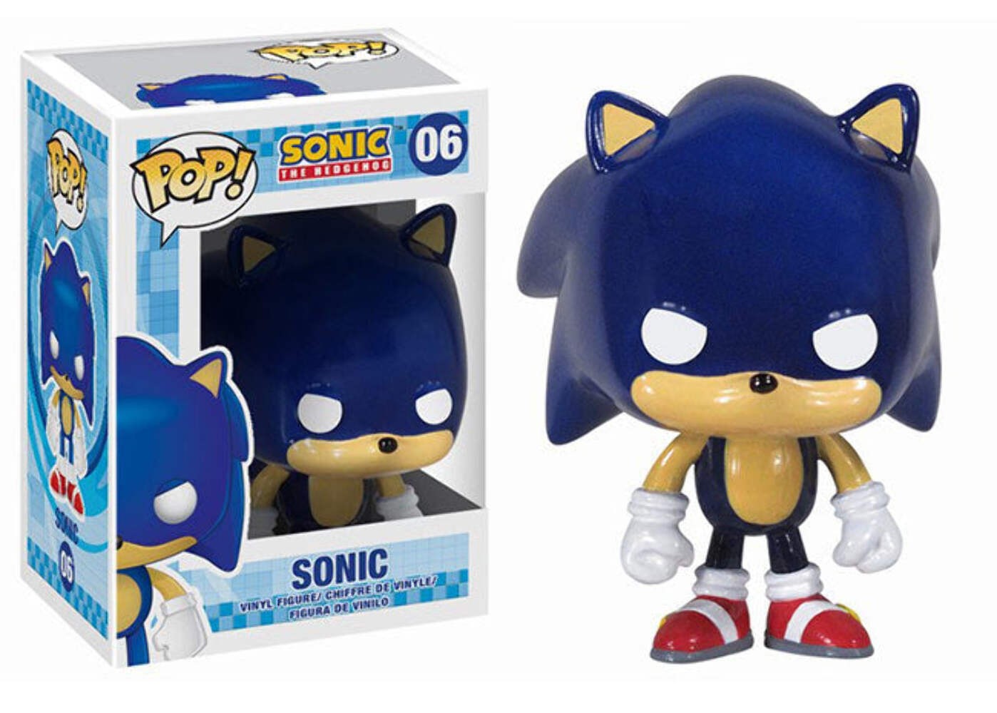Funko POP! Games: Sonic The Hedgehog - Sonic (Damaged Box)[A] #06