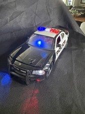 124 Scale Die Cast 2006 Dodge Charger Toy Police Car Wworking Lights