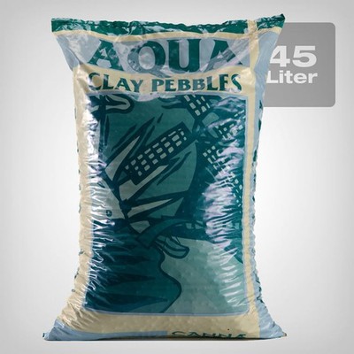Canna Aqua Clay Pebbles 45L - pH-traler Blähton für Hydroponik, max. Ertrag