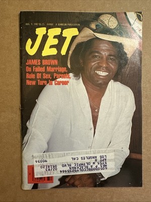 Jet Magazine August 9, 1982 James Brown