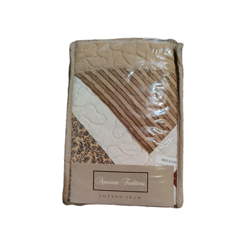 Falsa de algodón estándar American Traditions American Lattice Foto 2 de 3