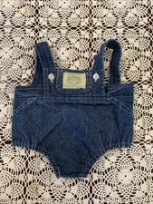 Cabbage Patch Kids Vintage Denim Overalls Bubble Shorts Replacement CPK