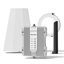 Cell Phone Booster for Home Up to 3,000 sq ft, Cell Booster Data for Band 66/...