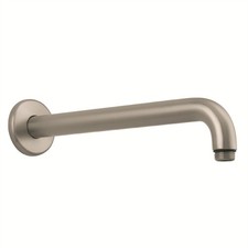   Hansgrohe 27422821 Raindance Shower Arm and Flange, 9-Inch, Brushed Nickel