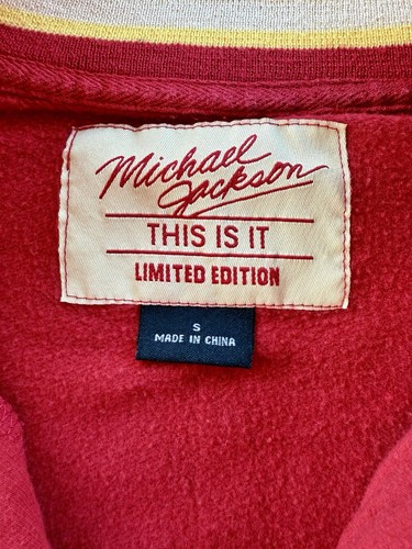 Authentic Michael Jackson “This Is It” Thriller Varsity Jacket SMALL Limited Ed - Picture 8 of 19
