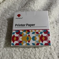 Phomemo Thermal Adhesive Paper Set White 77mm x 3.5m, 3 Rolls