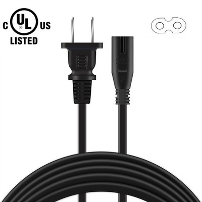 UL AC Power Cord For Bowers & Wilkins ZEPAIRLC Zeppelin Air Wireless Speaker