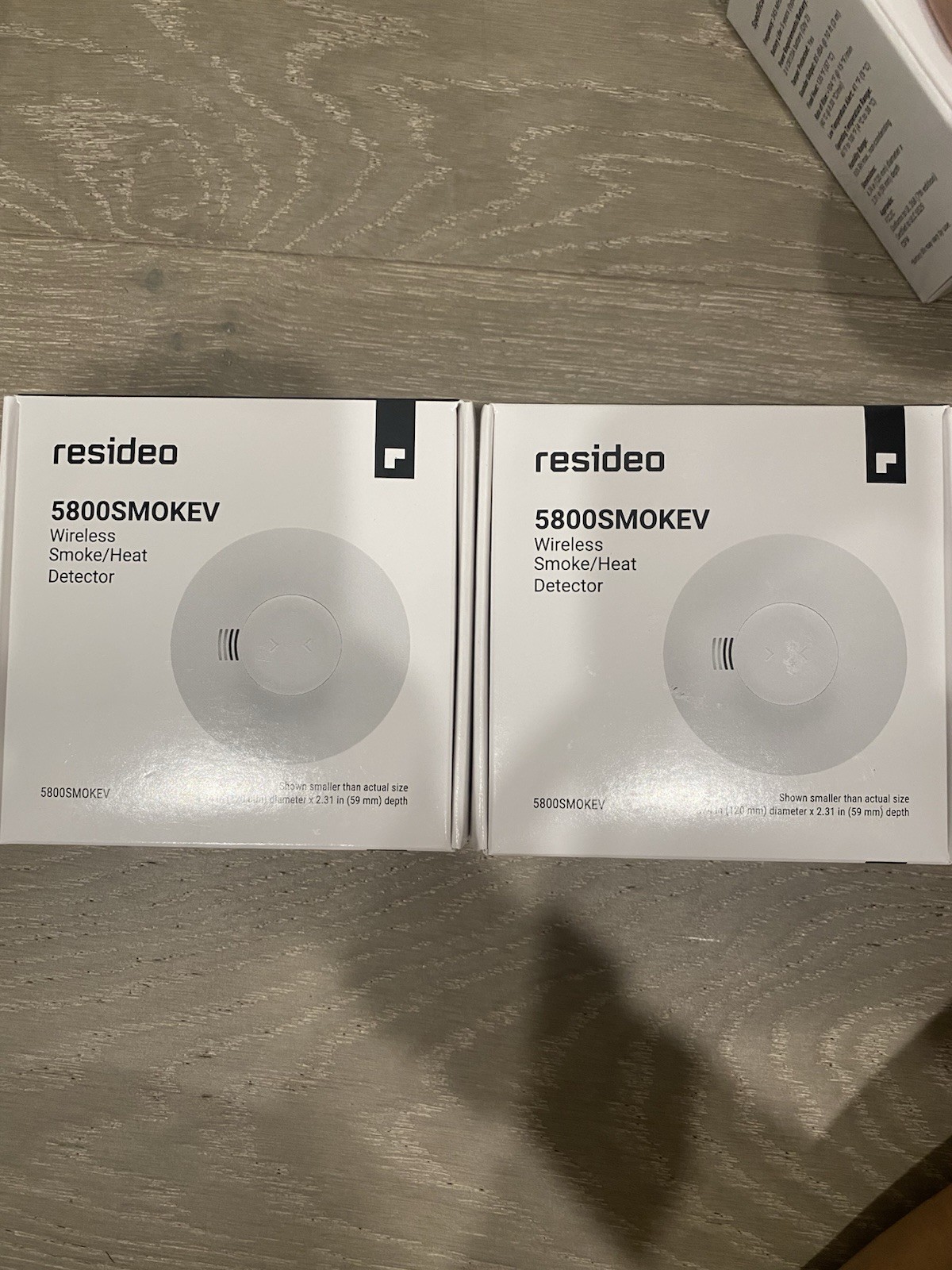 Brand New Honeywell Resideo 5800SMOKEV, Wireless Smoke Heat Detector