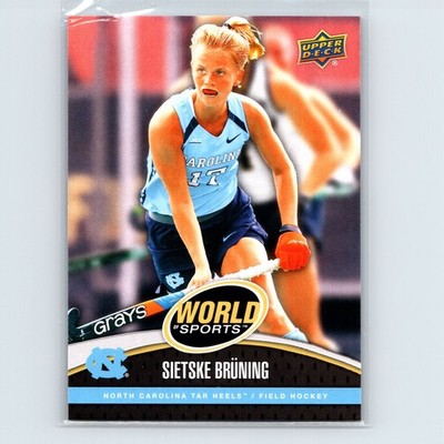2025 Upper Deck World of Sports Sietske Bruning #151 North Carolina Tar Heels