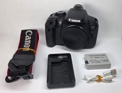 Digitalkamera Canon EOS 650D 18 MP Full HD DSLR Body / erst ca.4339  Auslösungen