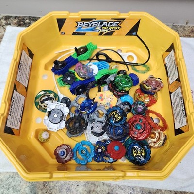 Entire Collection Beyblade Burst 40 + Pieces, Launchers & Stadium