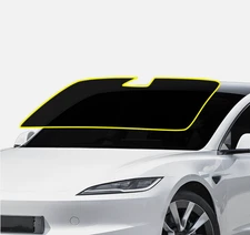 Precut Front Windshield Nano Ceramic Window Tint Fit Tesla Model 3 2024+