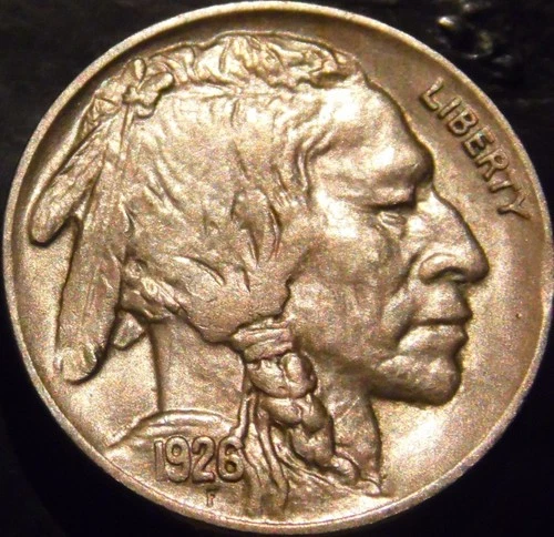 1926-P Buffalo Nickel Choice Original Uncirculated Full Horn