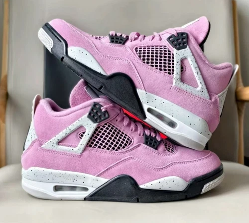 Jordan Air Jordan 4 "Orchid" Mid-Top Retro Basketball Shoes-Unisex