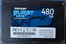 Patriot Burst Elite 480GB 2.5" SATA3 6GB/s Internal Solid State Drive For PC/MAC
