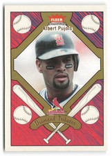 2004 Fleer Tradition #12DT Albert Pujols Diamond Tributes St. Louis Cardinals