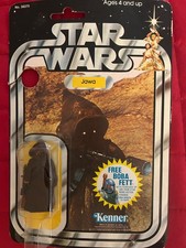 1978 Jawa MOC 20 Back Vintage Kenner Star Wars   POP circle cut out