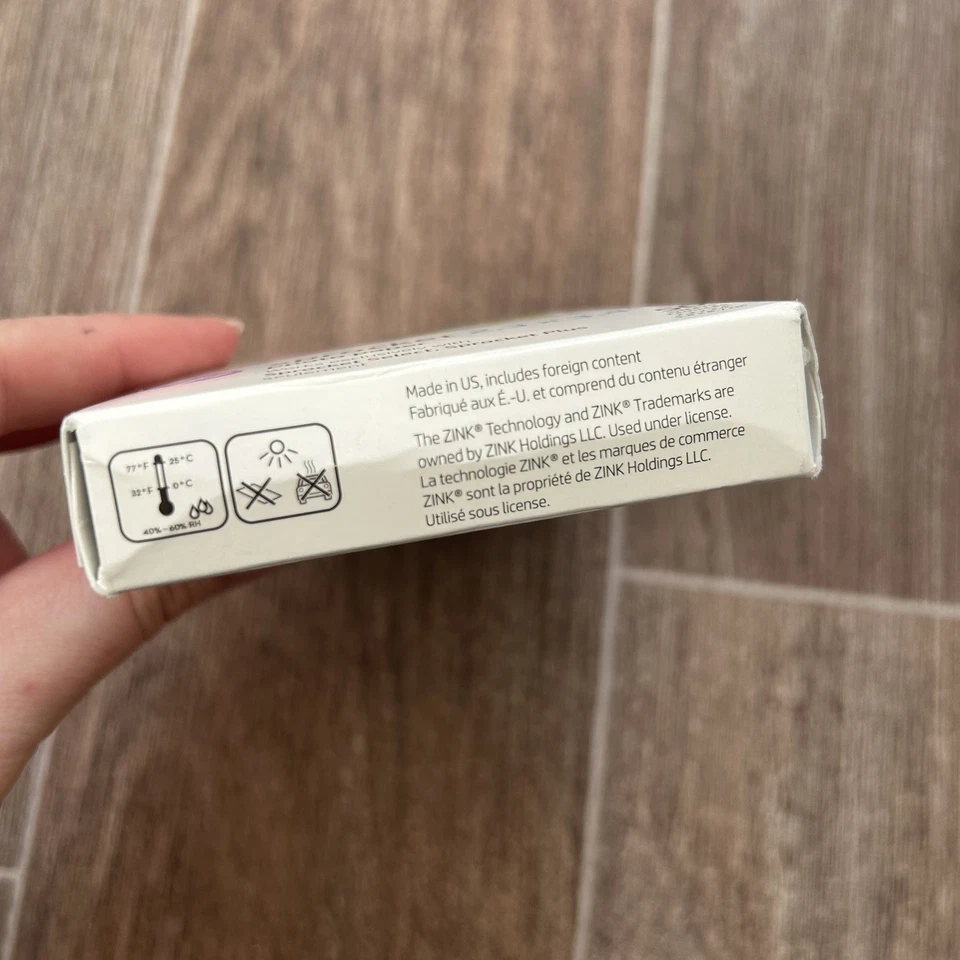 HP Sprocket Premium Zink Photo Paper 2.3x3.4" Sticky Backed Paper 50 Sheets NEW - Image 4 of 4