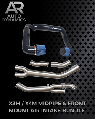 BMW X3M/X4M LCI 2022+ MITTELROHR & FRONTLAGER LUFTANSAUGUNG **KONVOLUTANGEBOT**