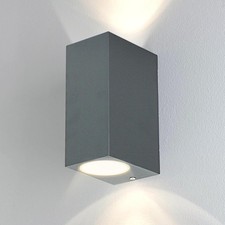 Kerry Outdoor Wall Lights, Outside Wall Light Mains Powered, Up Down External