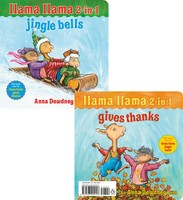 Llama Llama 2-In-1: Gives Thanks/Jingle Bells | Anna Dewdney | Englisch | Buch