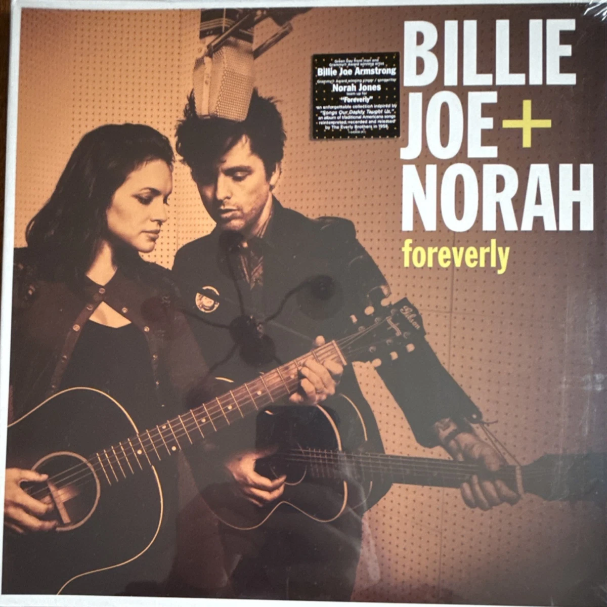 Billie Joe Armstrong Norah Jones Foreverly LP Vinyl Folk Reprise