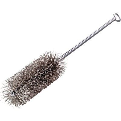 Zylinderbürste L.300mm D.8mm 0,10mm Stahldraht Besatz-L.100mm 10 LESSMANN Bürste
